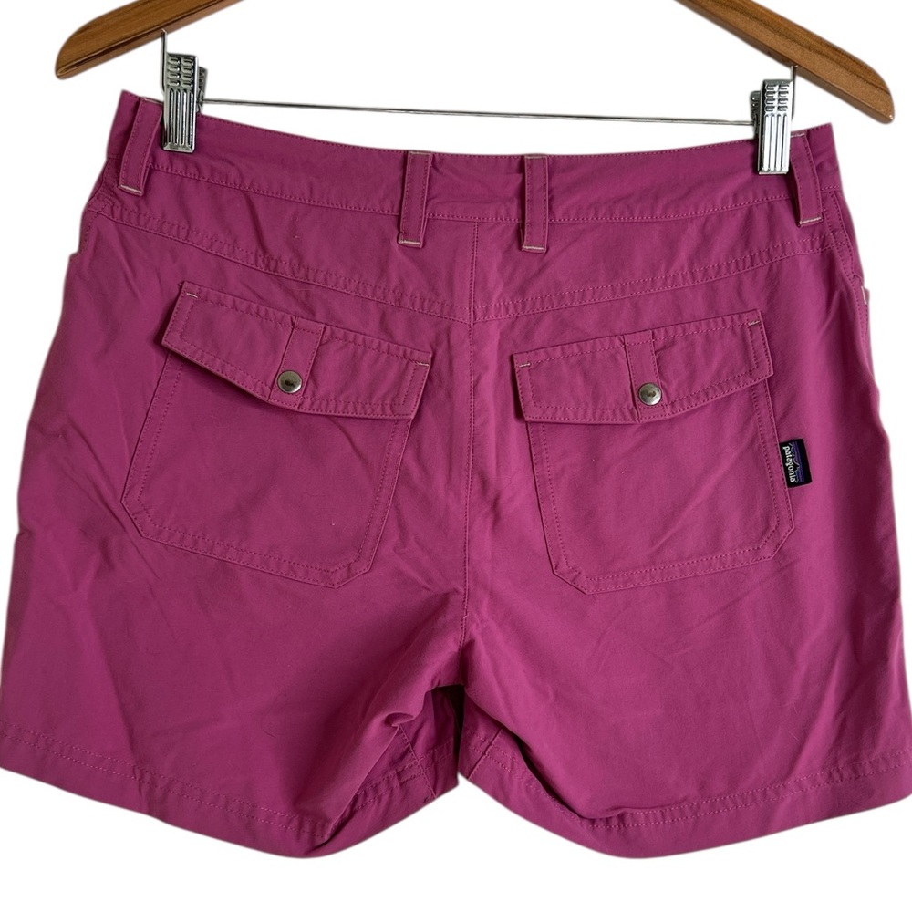 Patagonia Magenta Women's Hiking Shorts - Picture 2 of 7